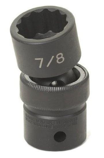 Picture of Grey Pneumatic 1/2" Drive X 1-1/16"  Standard Universal- 12 Poi Part# - 2134U