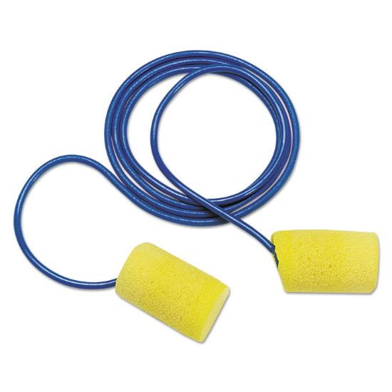 Picture of 3M™ Classic Earplugs 311-1101  Corded  Poly Bag Part# - 7000002301