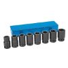 Picture of Grey Pneumatic 1" Drive 8 Piece Deep Metric Set Part# - 9109D