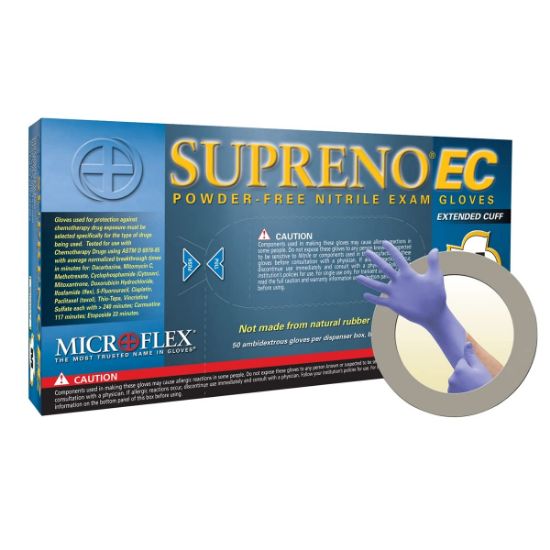 Picture of Microflex® Supreno Ec Pf Nitrile Exam Medium Part# - Sec-375-M