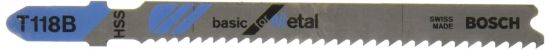 Picture of Bosch Power Tools 3" 14 Tpi Hss Bosch Shank Jigsaw Blade Part# - T118B100