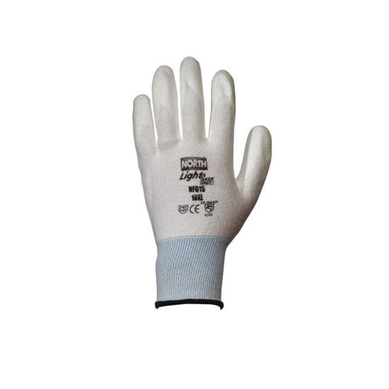 Picture of Honeywell North® Light Task Plus Ii Glovedyneema White W/Poly Coa Part# - Nfd15/9L