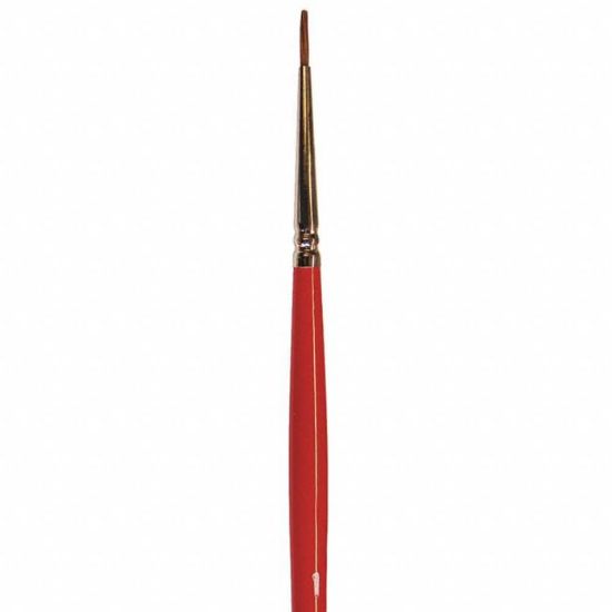 Picture of Wooster #1 Red Sable Oil Round Artist Brush Part# - 0F16200010