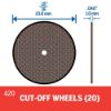 Picture of Dremel® Heavy Duty Cutoff Wheel.040"Thick Part# - 420