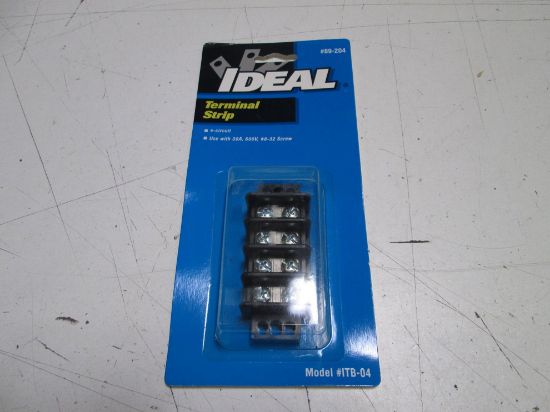 Picture of Ideal® Industries Terminal Strip 4-Circuit Part# - 89204