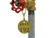 Picture of Brady® Blnk Brass Valve Tag 1.5Dia.Bvt 1.5Rnd Part# - 23210