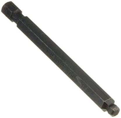 Picture of Bondhus® 3/16" Balldriver Power Bit W/1/4" Hex Part# - 10810