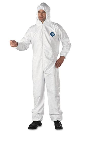 Picture of Dupont Dupont Tyvek Coverall Zip Ft Hd Wr 2X Large Part# - D13398112