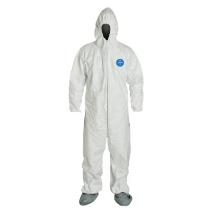 Picture of Dupont Dupont Tyvek Coverall Zip Ft- Hd- Skid-Res. 2Xl Part# - D13398148