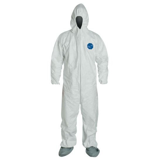 Picture of Dupont Tyvek Coverall Zip Ft Hdelastic Wrist & Ankles Part# - D13398135