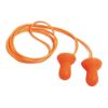 Picture of Honeywell Howard Leight Quiet Reusable Foam Earplug With Orange Part# - Qd30-Rc