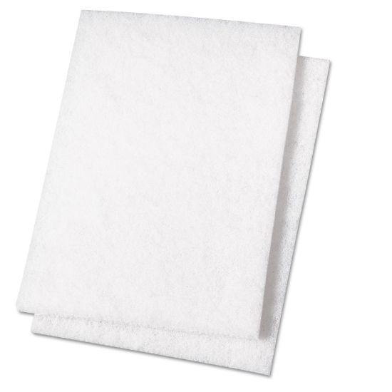 Picture of Boardwalk Paper Lt Duty Clng Pad White Part# - Bwk198