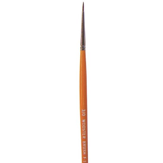 Picture of Wooster #3/0 Red Sable Watercolor Pointed Artist Brush Part# - 0F16270300