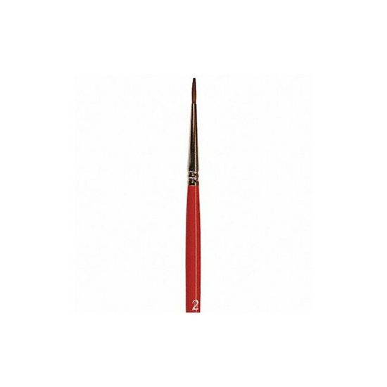 Picture of Wooster #2 Red Sable Oil Round Artist Brush Part# - 0F16200020