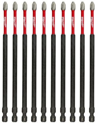 Picture of Milwaukee® Tool Shockwave 6" Power Bit Phillips #2 - Bulk Part# - 48-32-4807