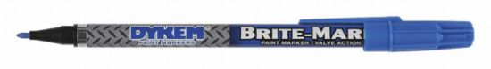 Picture of Dykem Brite-Mark Fine Line Paint Marker-Blue Part# - 41001