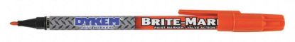 Picture of Dykem Brite-Mark Fine Line Paint Marker-Orange Part# - 41010