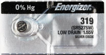 Picture of Energizer® 319Tz.Z1 - Silver Oxidewatch Battery Part# - 319Tz