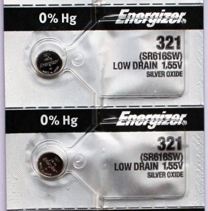 Picture of Energizer® 321Tz.Z1 - Enr Slvr Oxide Watch Bty Part# - 321Tz