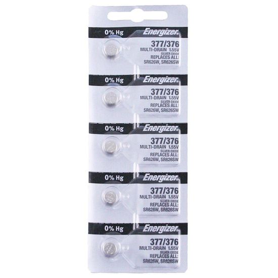 Picture of Energizer® 377-376Tz.Z1 - Enr Slvroxide Watch Part# - 377-376Tz