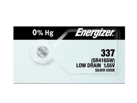 Picture of Energizer® 337Tz.Z1 - Enr Slvr Oxide Watch Bty Part# - 337Tz