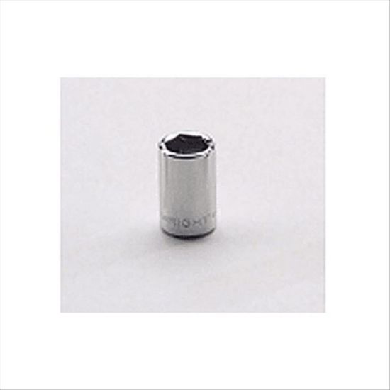 Picture of Wright Tool 7/16" 1/4"Dr 6Pt Std Socket Part# - 2014