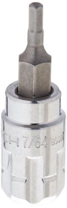 Picture of Gearwrench® 1/4 Drive Xl Pass-Thru Sq Dr 7/64 Hex Bit Part# - 89017