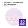 Picture of 3M™ Purple Finish Film Abrasive Dsc 260L  6" P1200 Part# - 7100122780