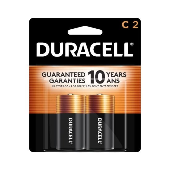 Picture of Duracell Coppertop Alkaline Batteries  C  2/Pk Part# - Durmn1400B2Z