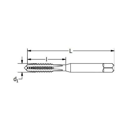 Picture of Greenfield Threading M2-0.4 Hs G D3 3F Bo Tintap Part# - 328686