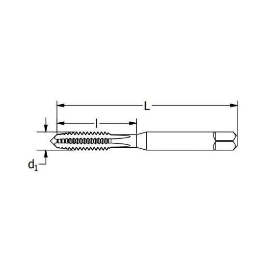 Picture of Greenfield Threading M2-0.4 Hs G D3 3F Bo Tintap Part# - 328686