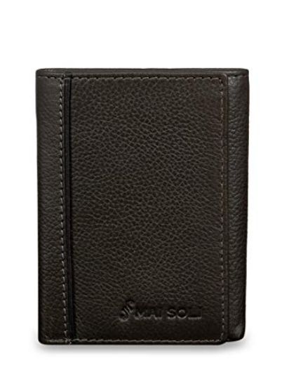 Picture of Mai Soli Grey Genuine Leather Women's Wallet (MW-3587)