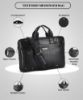 Picture of Zipline Office Faux Leather laptop bag for Men - Fits 14/15.6/16 inch Laptop Messenger Bags For Mens (1-Black Bag)