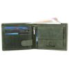 Picture of WildHorn Green Hunter Leather Men's Wallet and Blue Safiano Card Case (WH1173)