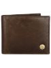 Picture of WildHorn Brown Leather Wallet for Men I Ultra Strong Stitching I 6 Card Slots I 2 Currency & 2 Secret Compartments I 1 Coin Pocket