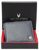 Picture of WildHorn Leather Wallet for Men I Ultra Strong Stitching I 6 Credit Card Slots I 2 Currency Compartments I 1 Coin Pocket (Grey)