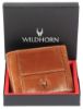 Picture of WildHorn Top Grain Leather Wallet for Men I | Ultra Strong Stitching | Easy Access External Pocket | Handcrafted I RFID Blocking | 6 Card Slot | 2 Cash Compartments (TAN Crunch)