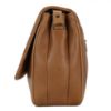 Picture of K London Triple Zipped Section Handbag, Ladies Leather Cross Body Shoulder Bag with 6 Pockets and Single Adjustable Strap - Designer Handbags (KL_975_Tan)