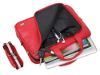 Picture of K London Red Leatherite Faux Leather Handmade Unisex Laptop Bag Cross Over Shoulder Messenger Bag Office Bag (1804_red)