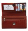 Picture of K london Women Multicolor Genuine Leather Wallet | Ladies Clutch | Zipper Purse/Card Holder Organizer for Women (AZ04_Brn)