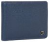 Picture of eske Samuel - Genuine Leather Mens Bifold Wallet - Holds Cards, Coins and Bills - 7 Card Slots - Everyday Use - Travel Friendly - Handcrafted - Durable - Water Resistant -Navy Blue