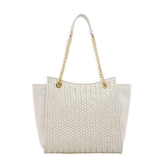 Picture of Eske Paris Women's Shopping Bag (Vanilla) (BA-501-Vanilla-Cosmos)