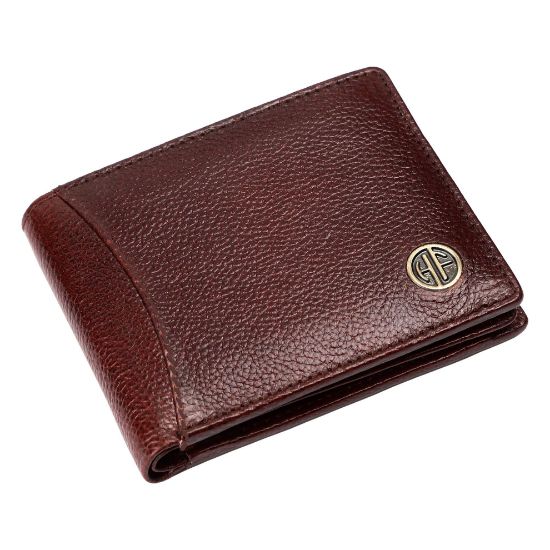 Picture of HAMMONDS FLYCATCHER Genuine Leather Wallet for Men, Brown | RFID Protected Wallets for Men| Mens Wallet with 6 ATM Cards and 3 ID Card Slots | Money Purse for Men/Men's Wallet - Gift for Him