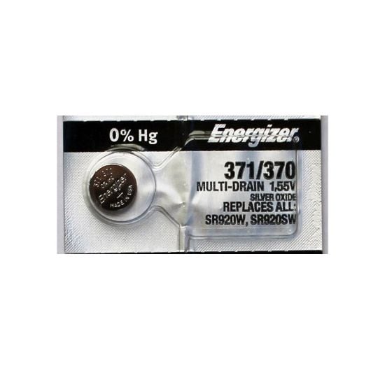 Picture of Energizer® 371-370Tz.Z1 - Enr Slvroxide Watch Part# - 371-370Tz