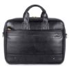 Picture of The Clownfish Faux Leather 15.6 inch Laptop Messenger Bag Briefcase (Black)