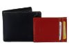 Picture of K London Card Coin Pocket Real Leather Men's Wallet with Removable Card Holder (Black,Red)(R1_Red)