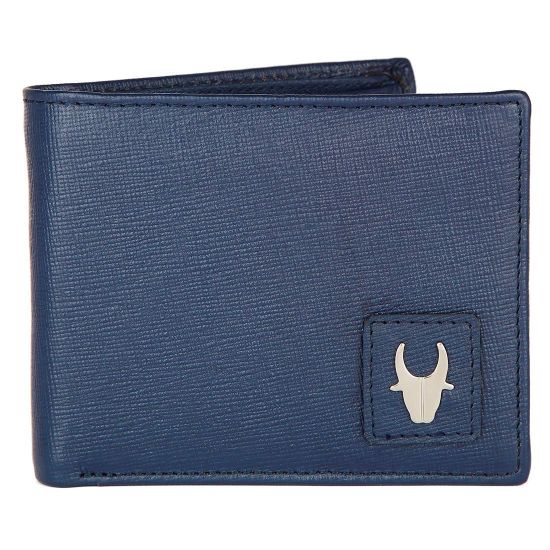 Picture of WildHorn Gift Hamper for Men I Leather Wallet & Belt Combo Gift Set I Gift for Friend, Boyfriend,Husband,Father, Son etc (New Blue SAFIANO)