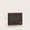 Picture of eske Kim Genuine Leather Mens Bifold Wallet - Textured Pattern - 3 Card Holders