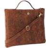 Picture of HAMMONDS FLYCATCHER Slim Laptop Sleeve for Men -Genuine Leather - Vintage Brown - Water Resistant -Fit up to 15.6 Inch Laptop/MacBook - Stylish Laptop Bag Sleeve with Handle -Leather Laptop Case Cover