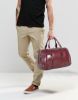Picture of The Clownfish Redmond 29 litres Unisex Weekender Travel Duffle Bag (Red)